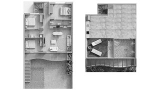 Bungalow floor plan, 3 bedrooms in ALMA BUNGALOWS 4 No. 4